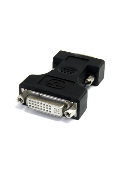 ADAPTADOR CONVERSOR STARTECH DVI-I A VGA-D NEGRO DVIVGAFMBK