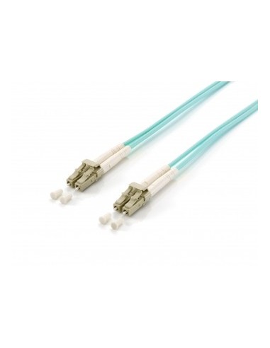 CABLE FIBRA OPTICA EQUIP OM3 DUPLEX LIBRE HALOGENOS LC LC 50 125U 5M 255415