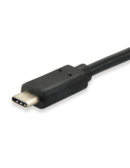 CABLE EQUIP USB-C MACHO A USB-A VERSION USB 3.0 MACHO 0.25M NEGRO 128343