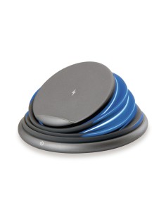 CARGADOR INHALAMBRICO CONCEPTRONIC QI 10W SOPORTE PLEGABLE DE SILICIO GRIS GORGON02G