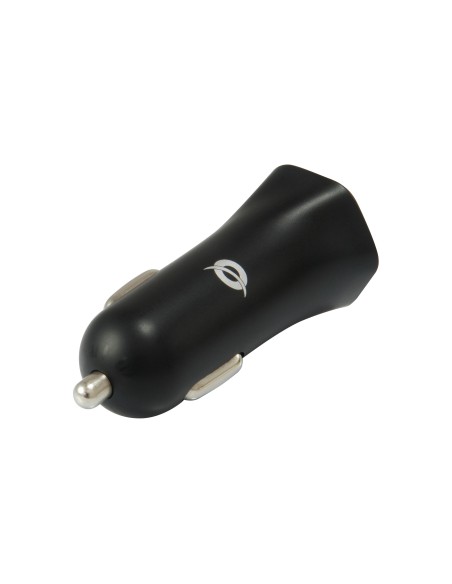 CARGADOR COCHE CONCEPTRONIC 2PUERTOS USB A 4.8A 24W NEGRO CARDEN04B