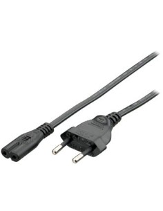 Equip 112160 cable de alimentación Negro 1,8 m C7 acoplador CEE7 16