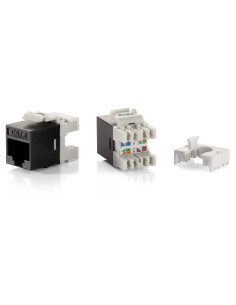 KIT 8 UDS EQUIP CONECTOR HEMBRA RJ45 UTP CAT6 SLIM PANEL KEYSTONE 769212