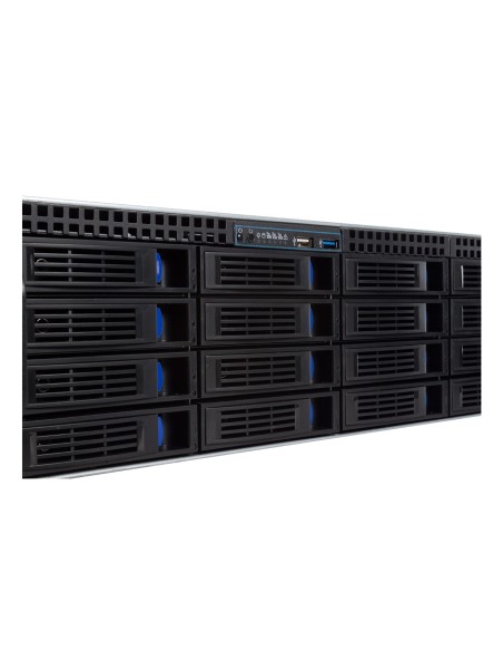 UNYKAch 3U HSW4416 SERVIDOR RACK Color Marron 16 BahÍ­as HOT SWAP discos 3.5  80.30.16