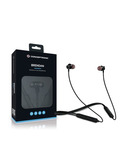 AURICULARES CONCEPTRONIC BLUETOOTH INTRA AUDITIVO NEGRO BRENDAN01B