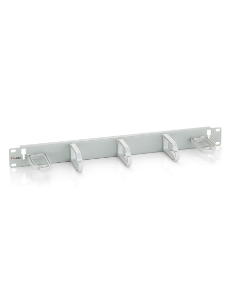 EQUIP 327312 KIT 5 UNIDADES PANEL ORGANIZADOR DE CABLES PARA ARMARIO RACK BLANCO
