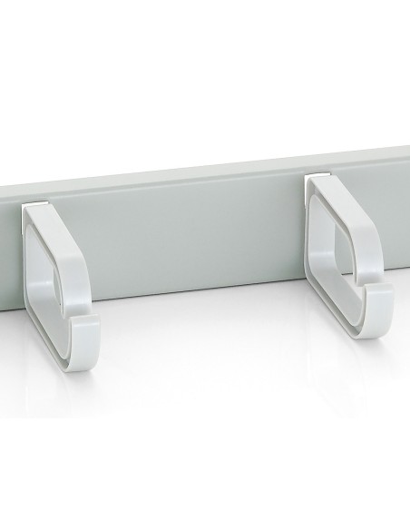 EQUIP 327312 KIT 5 UNIDADES PANEL ORGANIZADOR DE CABLES PARA ARMARIO RACK BLANCO