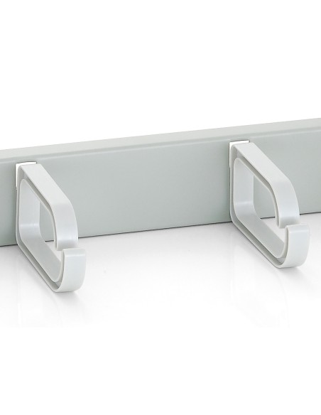 EQUIP 327312 KIT 5 UNIDADES PANEL ORGANIZADOR DE CABLES PARA ARMARIO RACK BLANCO