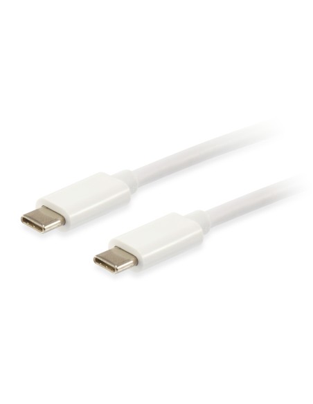 CABLE EQUIP USB-C MACHO A USB-C MACHO 1M BLANCO 128351