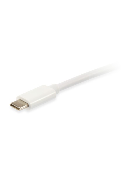 CABLE EQUIP USB-C MACHO A USB-C MACHO 1M BLANCO 128351
