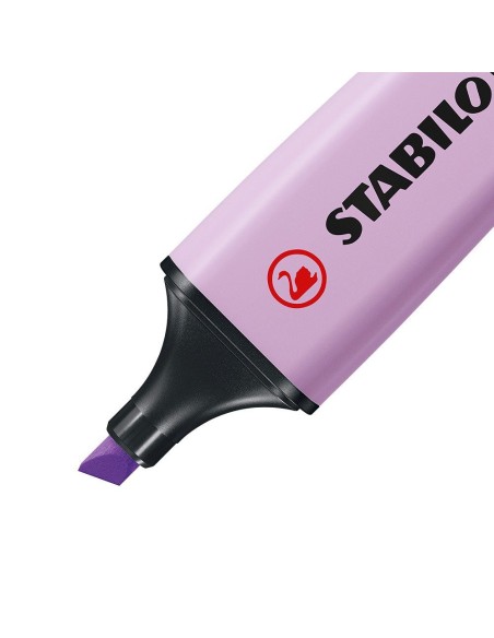 STABILO BOSS ORIGINAL MARCADOR FLUORESCENTE PUNTA BISELADA PASTEL BRISA VIOLETA 70 155