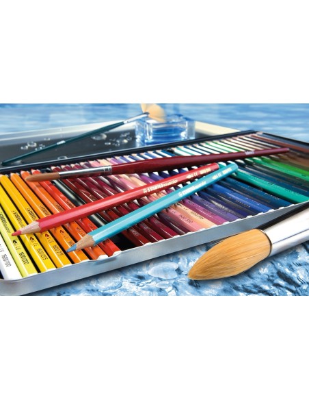 STABILO aquacolor laápiz de color Multicolor 24 pieza(s)