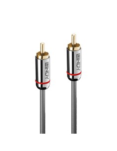 Lindy 35339 cable de audio 1 m RCA Antracita