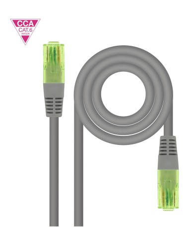 CABLE RED LATIGUILLO CAT.6 UTP AWG26 CCA 7M 10.20.1407 NANOCABLE