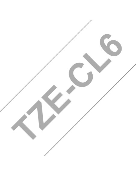 Cinta de limpieza del cabezal de impresion brother negro 3.5cm TZE-CL6