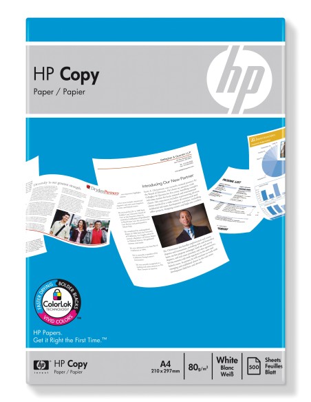 HP Kopierpapier 80 g m² - 500 Blatt A4 297 x 420 mm papel para impresora de inyección de tinta A4 210x297 mm Mate 500 hojas