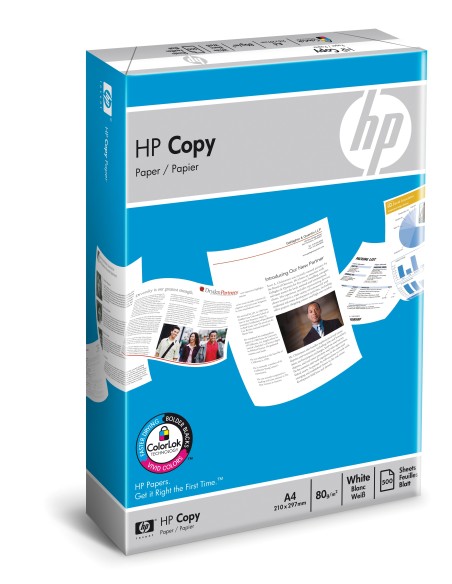 HP Kopierpapier 80 g m² - 500 Blatt A4 297 x 420 mm papel para impresora de inyección de tinta A4 210x297 mm Mate 500 hojas