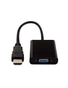 V7 Adaptador de video HDMI macho a VGA (D-Sub) hembra Negro
