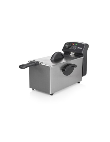 Princess 182626 Freidora familiar Castle 2000w capacidad 3L acero inoxidable