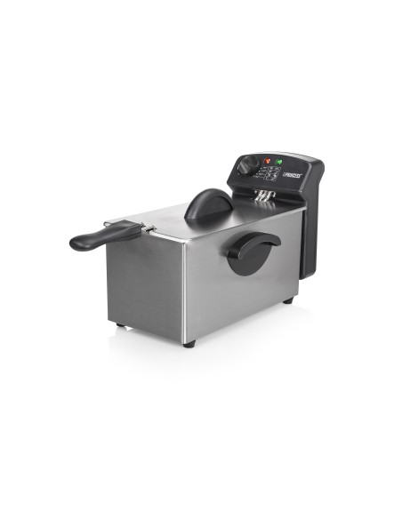 Princess 182626 Freidora familiar Castle 2000w capacidad 3L acero inoxidable
