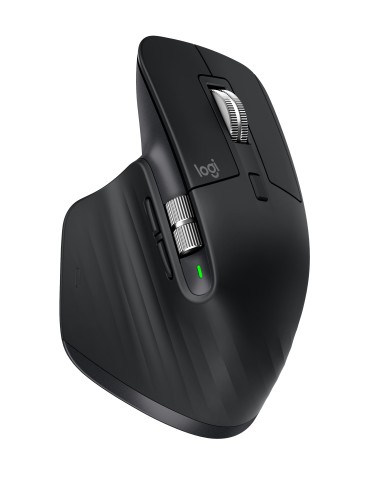 Ratón Logitech MX Master 3 mano derecha RF inalámbrica + Bluetooth Laser 4000 DPI Negro