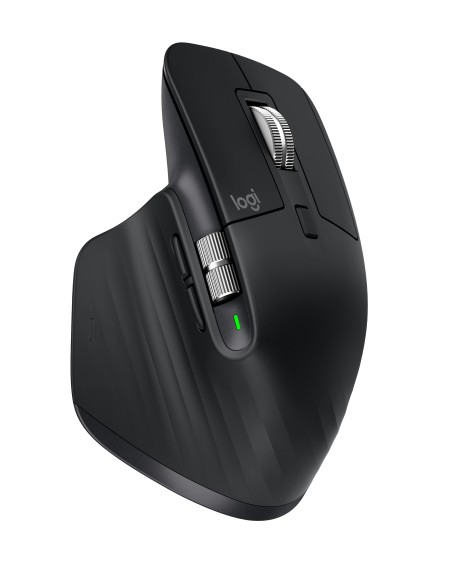 Ratón Logitech MX Master 3 mano derecha RF inalámbrica + Bluetooth Laser 4000 DPI Negro