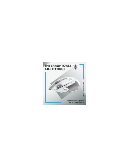 Logitech G G502 X Lightspeed ratón mano derecha RF inalámbrico Í?ptico 25600 DPI
