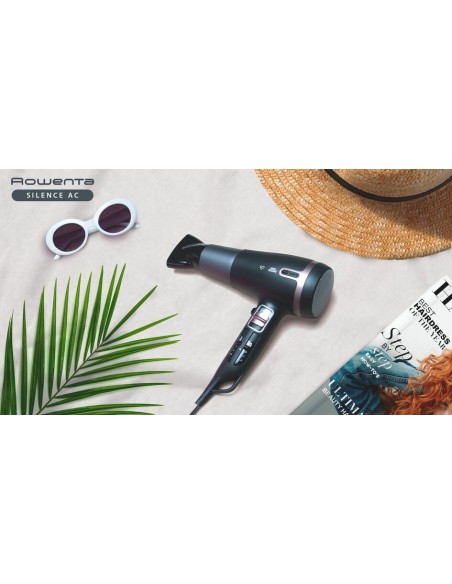 Rowenta Silence CV7920F0 Secador 2300w negro rosa