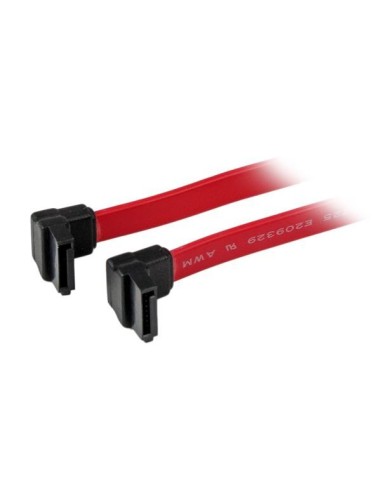 StarTech.com Cable SATA Serial ATA Acodado a la Derecha de 45cm - Hembra a Hembra