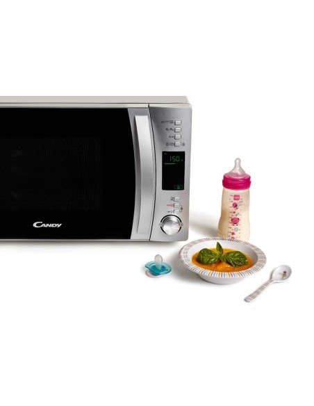Candy COOKinApp CMXG 25DCS Encimera Microondas con grill 25 L 900 W Acero inoxidable
