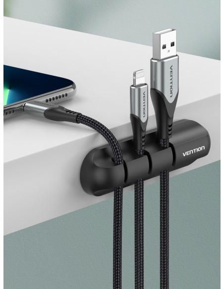 Vention Organizador de Cables en Espiral KBRB0  5 Puertos