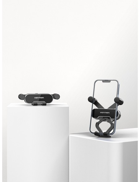 Vention Soporte de Coche para Smartphone KCEH0  Gris