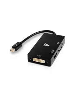 V7 Adaptador Mini-DisplayPort (m) a VGA, HDMI o DVI (h)