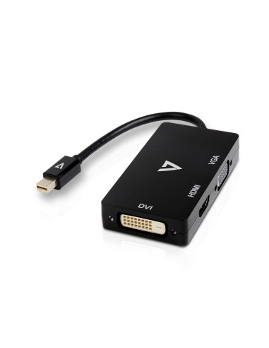 V7 Adaptador Mini-DisplayPort (m) a VGA, HDMI o DVI (h)
