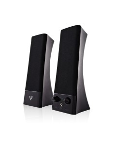 V7 Altavoces estéreo USB - para ordenadores portátiles y de mesa