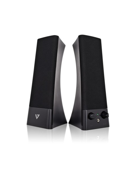 V7 Altavoces estéreo USB - para ordenadores portátiles y de mesa