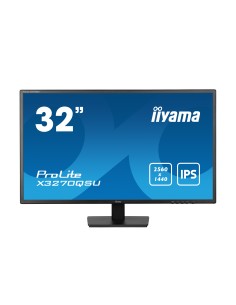 iiyama ProLite X3270QSU-B1 pantalla para PC 81,3 cm (32") 2560 x 1440 Pixeles Wide Quad HD LED Negro