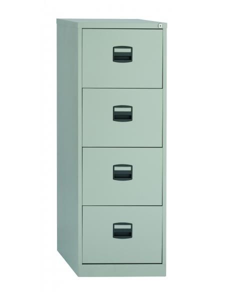 Archivador Bisley 4 cajones A4 40cm gris