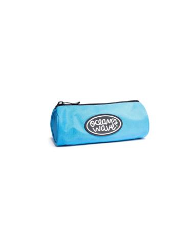 Oceans Wave Estuche Redondo - Gran Amplitud - Color Azul Neon