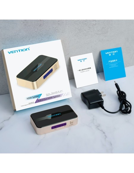 Vention Duplicador ACBG0-EU  2 HDMI Hembra - HDMI Macho