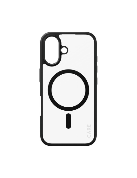 PanzerGlass CARE by PG UrbCom BLK MagS iPhone16 6.1 funda para teléfono móvil Transparente