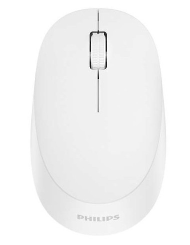 Philips SPK7407W 00 ratón Oficina Ambidextro RF Wireless + Bluetooth Óptico 1600 DPI