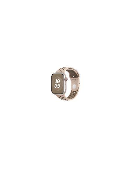 Apple MUV73ZM/A Accesorios para dispositivos vestibles inteligentes Grupo de rock Beige Aluminio, Fluoroelastómero