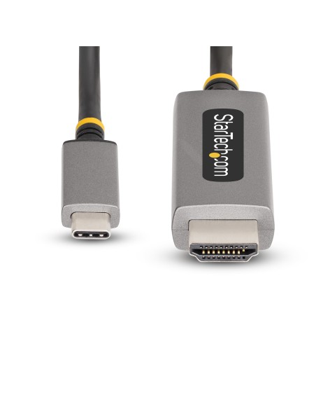 StarTech.com 136B-USBC-HDMI213M adaptador de cable de vÍ­deo 3 m USB Tipo C HDMI tipo A (Estándar) Gris
