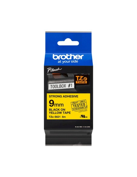 Brother TZeS621 cinta para impresora de etiquetas TZ