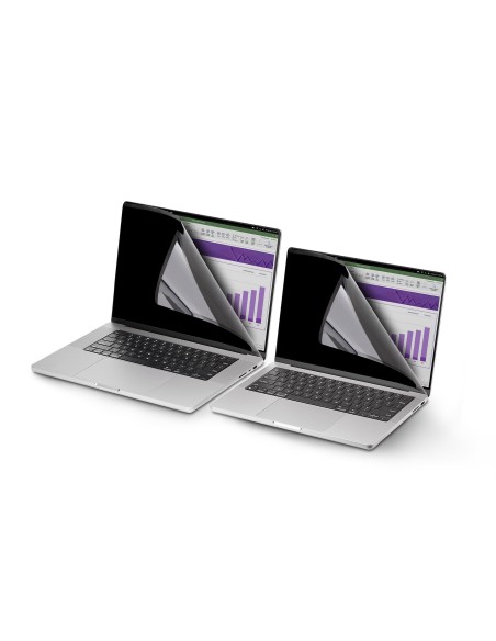 StarTech.com Filtro de Privacidad para Portátil de 13 Pulgadas para MacBook Air M2 M3 - Filtro Anti Luz Azul (51%) para Ordenado