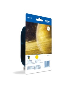 CARTUCHO BROTHER LC-1100 AMARILLO BLISTER PACK LC1100YBP