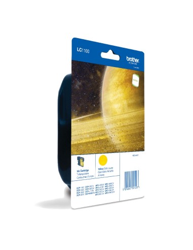 CARTUCHO BROTHER LC-1100 AMARILLO BLISTER PACK LC1100YBP