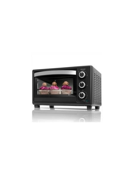 Cecotec Bake&Toast 550 23 L 1500 W Negro, Acero inoxidable Parrilla