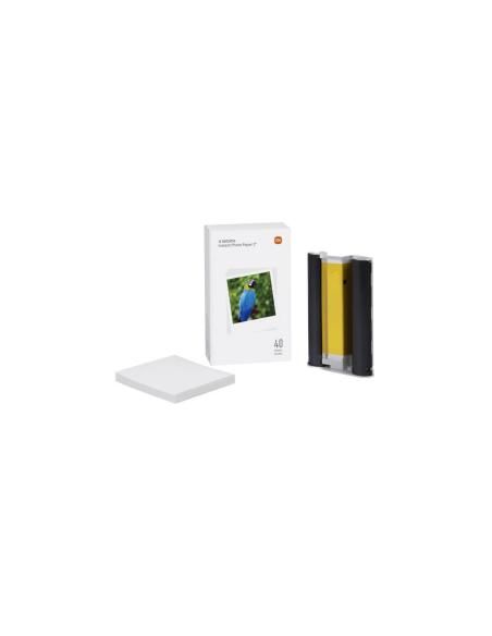 Papel Fotográfico Xiaomi Instant Photo Printer para Impresora Xiaomi Instant Photo 1S/ 3"/ 40 Hojas